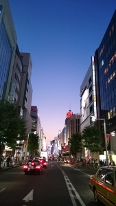 東京の交差点