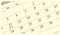 麻雀カレンダー