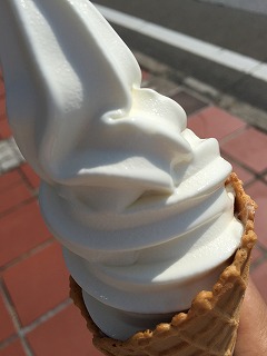 神田SA　ソフトクリーム