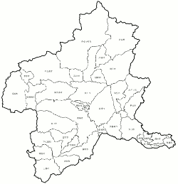 群馬県市町村地図
