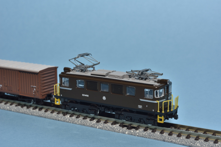 鉄コレ岳南電車ED402が入線しました。 - 鉄道模型工房&鉄道写真工房