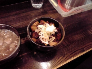 綿麺 チャーシュー丼（2014年12月）
