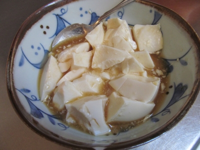 豆腐と麺つゆ１